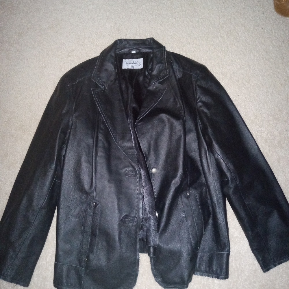 Pamela McCoy Vintage Leather Jacket
